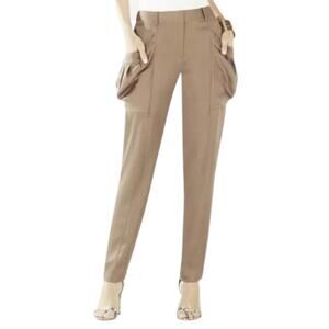 BCBG Keith Draped-Pocket Pant
